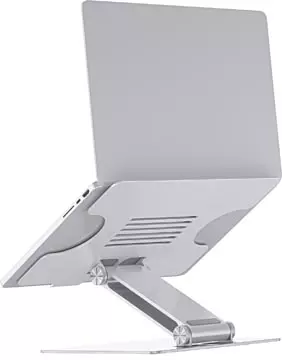 Een Desq laptopstandaard voor laptops tot 15,6 inch, zilver koop je bij ShopXPress