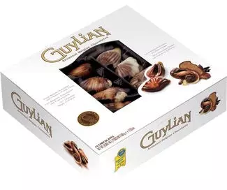 Een Guylian zeevruchten chocolade, doos van 500 gram koop je bij ShopXPress