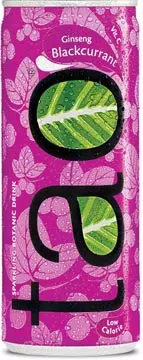 Een Tao Botanic Blackcurrant, blik van 25 cl, pak van 24 stuks koop je bij ShopXPress