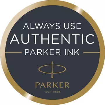 Een Parker Quink inktpatronen koningsblauw, blister met 10 stuks koop je bij ShopXPress