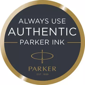 Een Parker Quinkflow vulling voor balpen fijn, zwart, op blister koop je bij ShopXPress