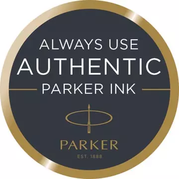 Een Parker Quink Mini inktpatronen zwart, doos met 6 stuks koop je bij ShopXPress