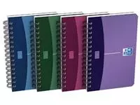 Een Oxford Office Urban Mix notitieboekje, 180 bladzijden, ft 9 x 14 cm, geruit 5 mm, geassorteerde kleuren koop je bij ShopXPress