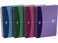 Een Oxford Office Urban Mix notitieboekje, 180 bladzijden, ft 11 x 17 cm, geruit 5 mm, geassorteerde kleuren koop je bij ShopXPress