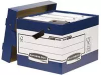 Een Bankers Box archiefdoos, formaat 33,3 x 29,2 x 40,4 cm, blauw koop je bij ShopXPress