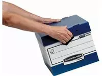 Een Bankers Box archiefdoos, formaat 33,3 x 29,2 x 40,4 cm, blauw koop je bij ShopXPress