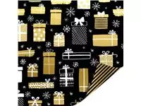 Een KP geschenkpapier Kerst, 70 cm x 2 m, assorti koop je bij ShopXPress
