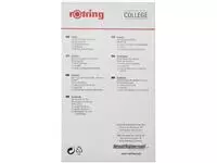 Een Rotring college set van 9 Isograph 0,25 mm/ 0,35 mm/ 0,5 mm koop je bij ShopXPress