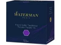 Een Waterman vulpeninkt 50 ml, paars (Tender) koop je bij ShopXPress