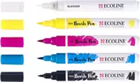 Een Talens Ecoline Brush pen, etui van 5 stuks, assorti koop je bij ShopXPress