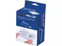 Een Bankers Box archiefbinder Pro-clip, doos van 20 stuks, licht blauw koop je bij ShopXPress