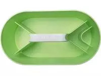 Een Han Toolbox Loft draagbare bureaustandaard met schaal, 4 vakken, groen (Lime Green) koop je bij ShopXPress