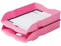 Een Han Re-Loop brievenbak, geschikt voor ft A4/C4, roze koop je bij ShopXPress
