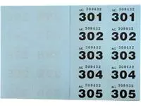 Een Pukka Pad genummerde loterij- en garderobetickets 1-1000 koop je bij ShopXPress