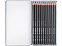 Een Staedtler aquarel potlood, metalen doos met 12 kleuren koop je bij ShopXPress