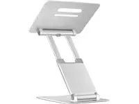 Een Desq telescopische laptopstandaard voor laptops tot 17 inch, zilver koop je bij ShopXPress