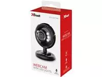 Een Trust Spotlight Pro webcam, met ingebouwde microfoon en ledlampjes koop je bij ShopXPress