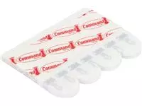 Een Command posterstrip, small, draagvermogen 225 gram, wit, blister van 12 stuks koop je bij ShopXPress