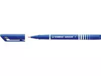 Een STABILO SENSOR fineliner, 0,3 mm, blauw koop je bij ShopXPress