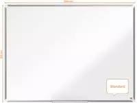Een Nobo Premium Plus whiteboard, gelakt staal, magnetisch, 90 x 120 cm koop je bij ShopXPress