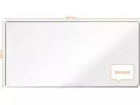 Een Nobo Premium Plus whiteboard, gelakt staal, magnetisch, 100 x 200 cm koop je bij ShopXPress