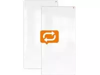 Een Nobo Move & Meet panneau, whiteboard, 90 x 180 cm, met grijs kader koop je bij ShopXPress