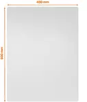 Een Nobo frameloos modulair whiteboard, staal, magnetisch, 45 x 65 cm koop je bij ShopXPress