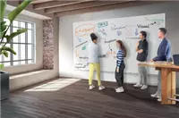 Een Nobo Infinity randloos whiteboard, staal, magnetisch, 60 x 90 cm koop je bij ShopXPress