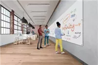 Een Nobo Infinity randloos whiteboard, staal, magnetisch, 90 x 120 cm koop je bij ShopXPress