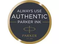 Een Parker Quink vulling voor balpen medium, zwart, op blister koop je bij ShopXPress