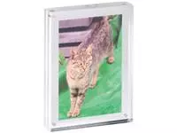 Een MAUL fotolijst acryl 15x11.5x2.4cm magnetisch verbonden op de hoeken koop je bij ShopXPress