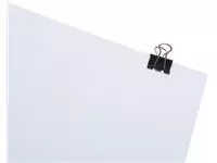 Een MAUL papierklem foldback 15mm blister 12 zwart koop je bij ShopXPress