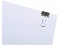 Een MAUL papierklem foldback 19mm blister 12 zilver koop je bij ShopXPress