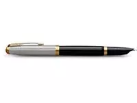 Een Parker 51 Premium vulpen fijn, zwart GT koop je bij ShopXPress