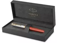 Een Parker 51 Premium vulpen medium, vuurrood GT koop je bij ShopXPress