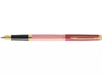 Een Waterman Hémisphère Colour Blocking vulpen, medium punt, Pink GT koop je bij ShopXPress