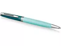 Een Waterman Hémisphère Colour Blocking balpen, medium punt, Green CT koop je bij ShopXPress