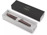 Een Parker IM Monochrome vulpen Bordeaux, fijn, giftbox koop je bij ShopXPress