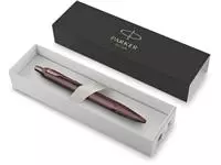 Een Parker IM Monochrome balpen Bordeaux, medium, giftbox koop je bij ShopXPress