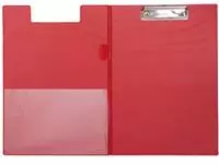Een MAUL klembordmap Poly, PP folie, A4 staand, rood koop je bij ShopXPress