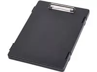 Een MAUL klembordkoffer Lefty hard kunststof PP linksdraaiend open A4 33.5x24.5x2.5cm zwart koop je bij ShopXPress