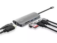 Een Trust Dalyx 7-in-1 USB-C Multiport Adapter koop je bij ShopXPress