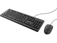 Een Trust Primo toetsenbord en muis, azerty koop je bij ShopXPress