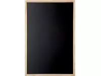 Een MAUL krijtbord zwart met houten frame 40x60cm koop je bij ShopXPress