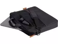 Een Trust laptoptas Lisboa voor 16 inch laptops, zwart koop je bij ShopXPress