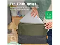 Een Trust laptop sleeve voor 16 inch laptops, groen koop je bij ShopXPress