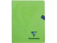 Een Clairefontaine schrift mimesys voor ft A5, 72 bladzijden, kaft in PP, gelijnd, geassorteerde kleuren koop je bij ShopXPress