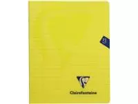 Een Clairefontaine schrift mimesys voor ft A5, 72 bladzijden, kaft in PP, gelijnd, geassorteerde kleuren koop je bij ShopXPress