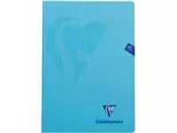 Een Clairefontaine schrift mimesys voor ft A4, 80 bladzijden, kaft in PP, geruit 4 x 8, geassorteerde kleuren koop je bij ShopXPress