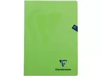 Een Clairefontaine schrift mimesys voor ft A4, 80 bladzijden, kaft in PP, geruit 4 x 8, geassorteerde kleuren koop je bij ShopXPress